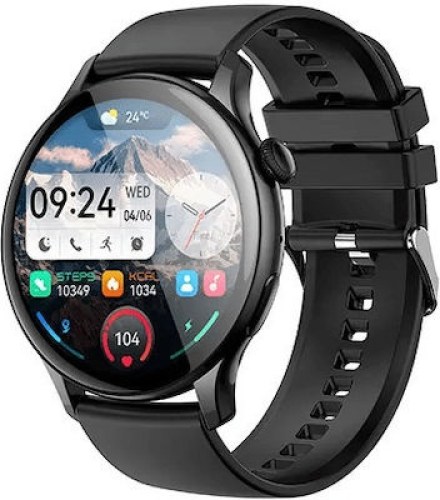Hoco Y10 Pro 46mm Smartwatch με Παλμογράφο